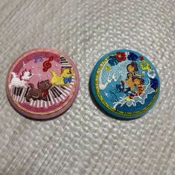 디즈니 자수 캔뱃지