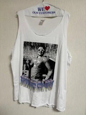 King Gnu 굿즈 이구치 탱크탑 XL