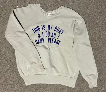 60s 맨투맨 트레이닝복 래글런 플로키 헬스니트