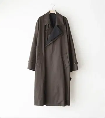 stein DOUBLELAPELED DOUBLE BREASTED COAT