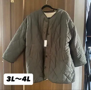 [ A HAPPY MARILYN ] 빅 사이즈 리버서블 퀼팅 코트