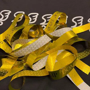 Hey! Say! JUMP Ssay 은색 테이프 금색 1개 풀 은테