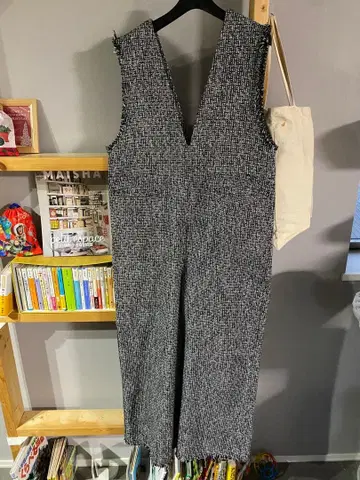 Relume 트위드풍 살로펫 블랙 화이트