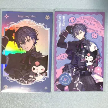 코야나기 로우 폴라로이드 Dytica x 산리오 레어 랜덤 사진풍 카드