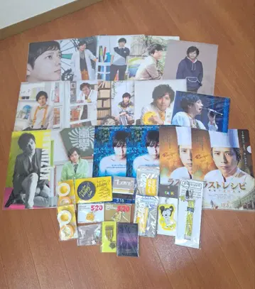 니노미야 카즈나리 클리어 파일 굿즈 세트