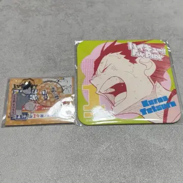 하이큐 아크릴 mini 피규어 아트 코스터 쿠로오 테츠로