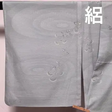 C339 순수 실크 여름용 명주 코몬 기모노