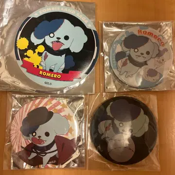 좀비랜드 사가 로메로 캔뱃지 세트