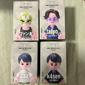 ZETA DIVISION GiGO 한정판 3D 피규어 4개 세트