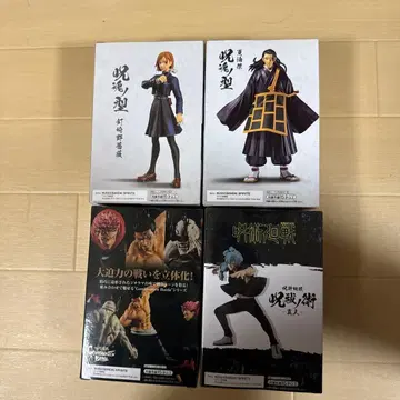 주술회전 피규어 4체 세트