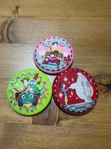 디즈니 자수 캔배지 2