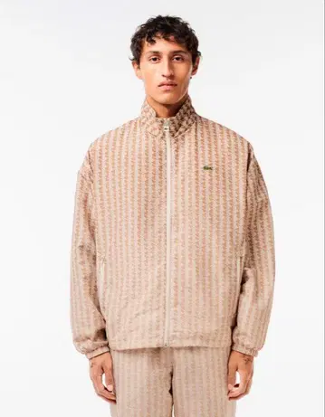 LACOSTE 베이지 집업 자켓
