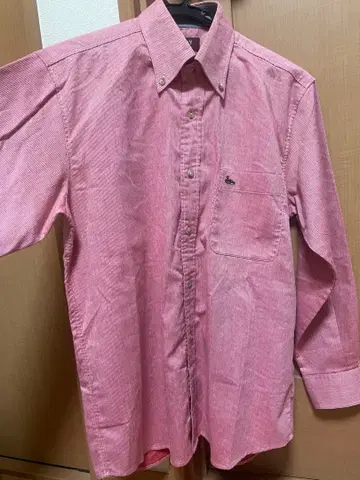 [ 긴팔 셔츠 ] 빨간색 스트라이프 / 여성용