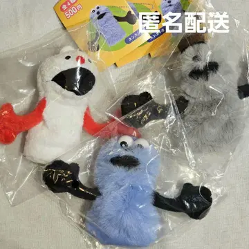 퍼펫 순순 핑거퍼펫 봉제 인형 3종 키링 마스코트