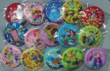 디즈니 자수 캔뱃지 컴플리트 15종