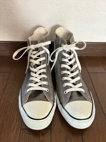 새상품급 Converse 그레이 하이컷 스니커즈 30cm