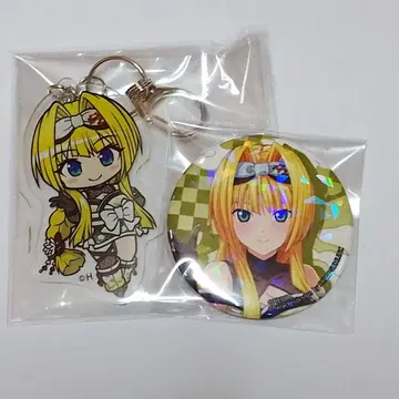 전국 오토메 파치 캐릭터 축제 아크릴 키링 & 캔뱃지 [요시테루]