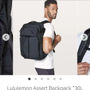 Lululemon Assert 백팩 30L 블랙