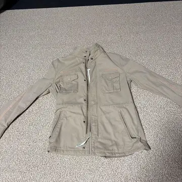 m.f. editorial 밀리터리 자켓 L 베이지