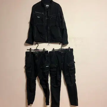도라이치 트라이치 9540 워크 자켓 카고 팬츠 2종 세트