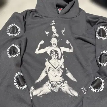 레드 핫 칠리 페퍼스 후드티 2024년 투어 후드티 xl