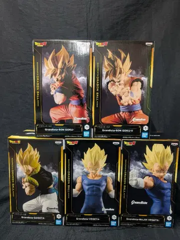 드래곤볼 Grandista 손오공 베지터 오지터 전 5점 SET