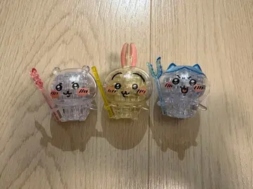 치이카와 크리스탈 퍼즐 3체 세트 하치와레 토끼