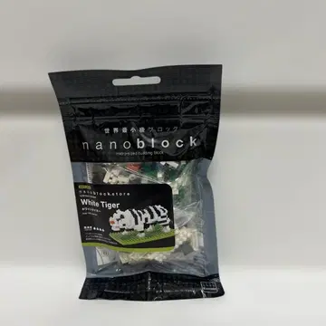 나노블록 화이트 타이거 nanoblock 미사용품