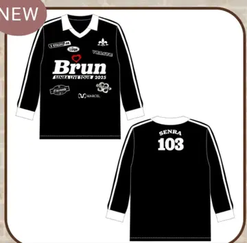 센라 LIVE TOUR 2025 Brun 티셔츠 블랙