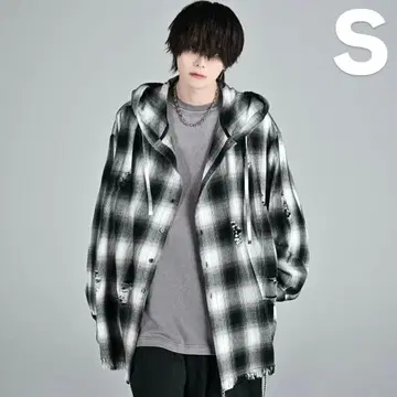 ADRER 오버사이즈 셔츠 후드티