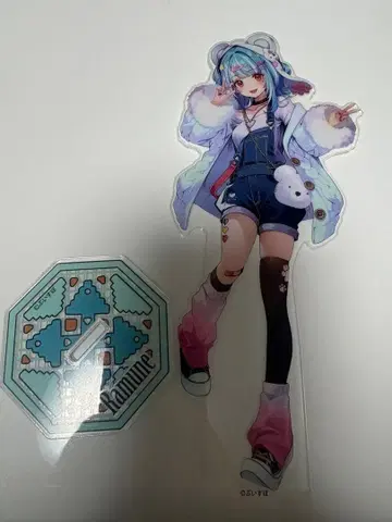 브이스포! 시라나미 라무네 겨울의 아키바 아크릴 스탠드 아크릴 키링