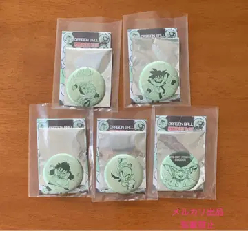 드래곤볼 전투력 캔뱃지 컬렉션 손오공 손오반 크리링 프리저