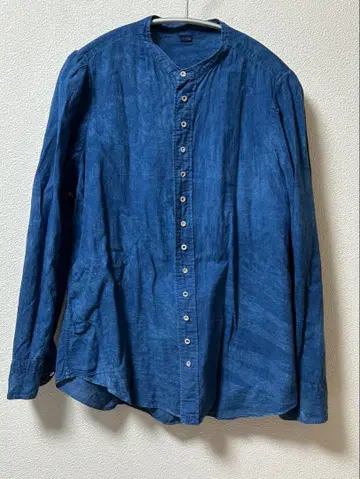 45R 네이비 나염 셔츠 사이즈 2