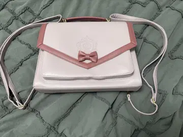 axes femme 리본 포함 핑크 숄더백