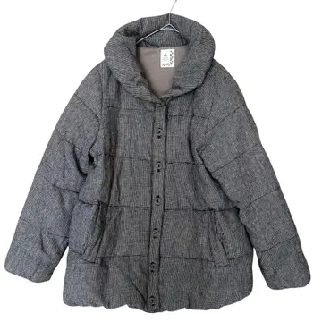 SM2 패딩 자켓 스탠드넥 포근하고 가벼운 (M) 내추럴 계열