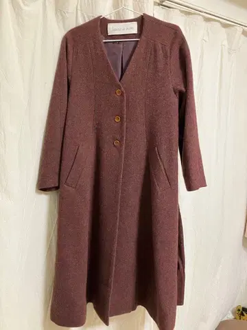 아틀리에 드 사봉 샴브레이 헤링본 에폴렛 슬리브 CO