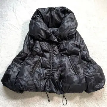 [새상품급] 파시오네 카모플라쥬 카모플라 숄카라 숏 다운 40