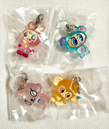 [ 익명 배송 ] 나루미야 캐릭터즈 메지루시 액세서리 4세트