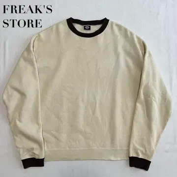 FREAK'S STORE 빅 실루엣 맨투맨 린거 넥 L