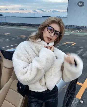 플러피 보아 자켓