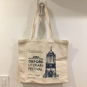 새상품 OXFORD LITERARY FESTIVAL 토트백