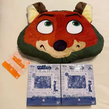 주토피아 제일복권 A상 B상 라스트원상 피규어 포함 카드 스탠드