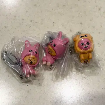 [3개 세트] 스키즈 SKZOO 키링 가챠 파핌 돼끼