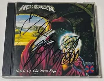 Helloween Keeper Of The Seven Keys 사인 포함