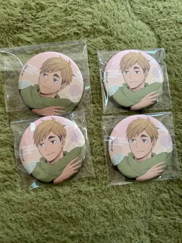 미야 아츠무 배지 4개 세트