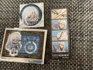 가정교사 히트맨 스쿠알로 세트 캔뱃지 특전