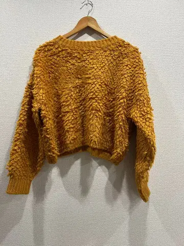 nano 머스타드 니트 스웨터