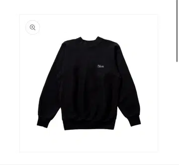 Slon 블랙 크루넥 트레이닝복