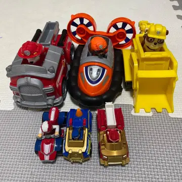 파우 패트롤 차량 세트