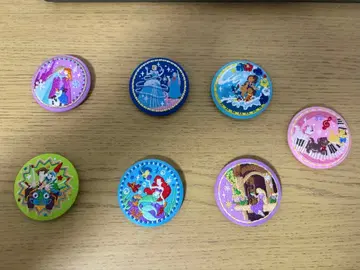 디즈니 자수 캔뱃지 7개 세트